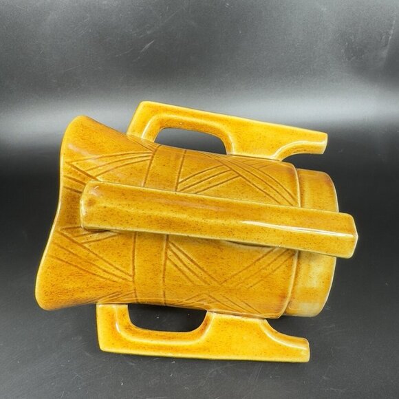 VTG Ireland Pottery Vase Grafton Street Dublin Vase With Four Handles Flower Pot - Picture 9 of 11